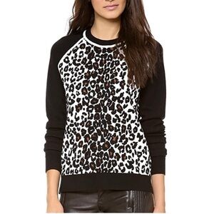 A.L.C. Leopard Moore Sweater